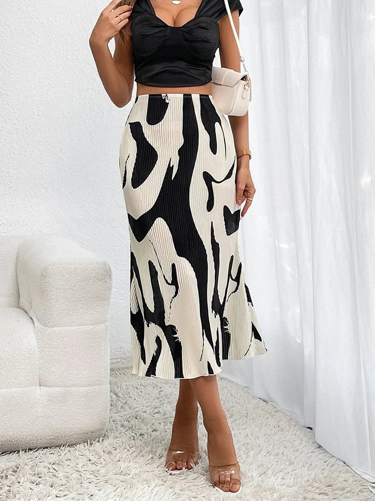 NYXLUX Desert Desire Maxi Skirt