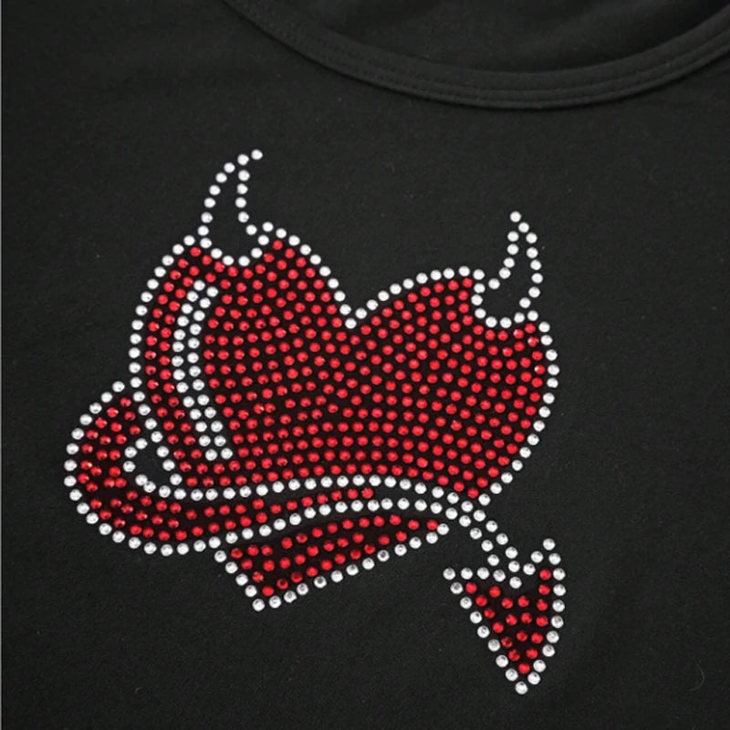 NYXLUX Heartbreaker crop top